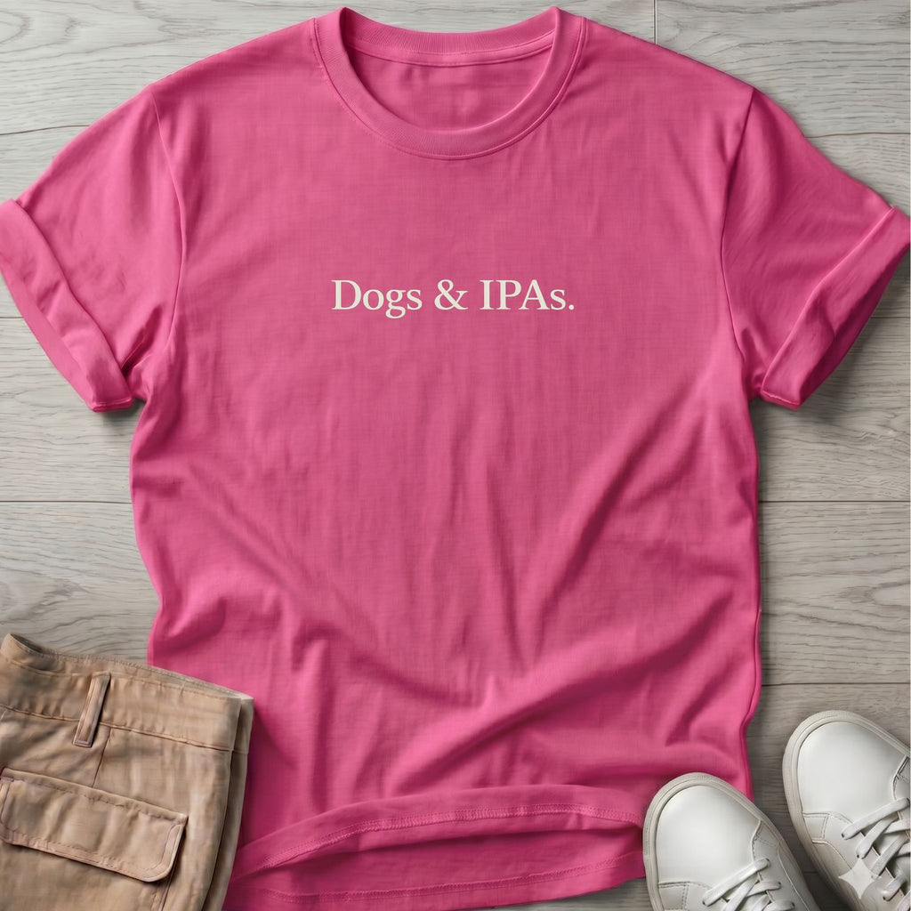 Dogs & IPAs Dog T-Shirt