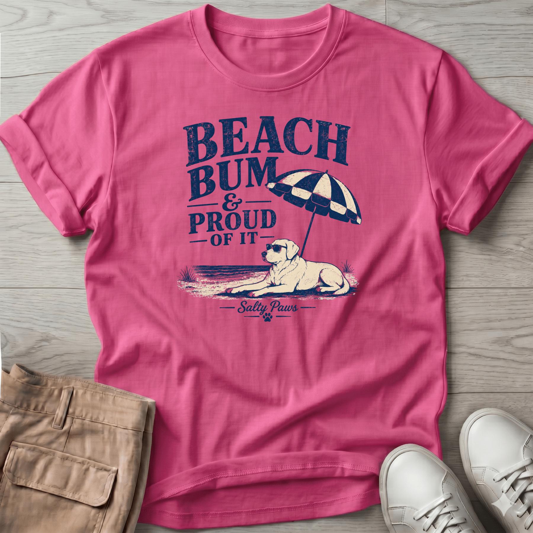 Beach Bum Dog T-Shirt