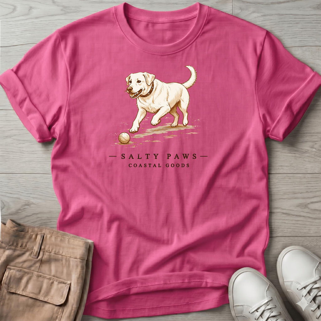Yellow Lab Dog T-Shirt — Art Tee