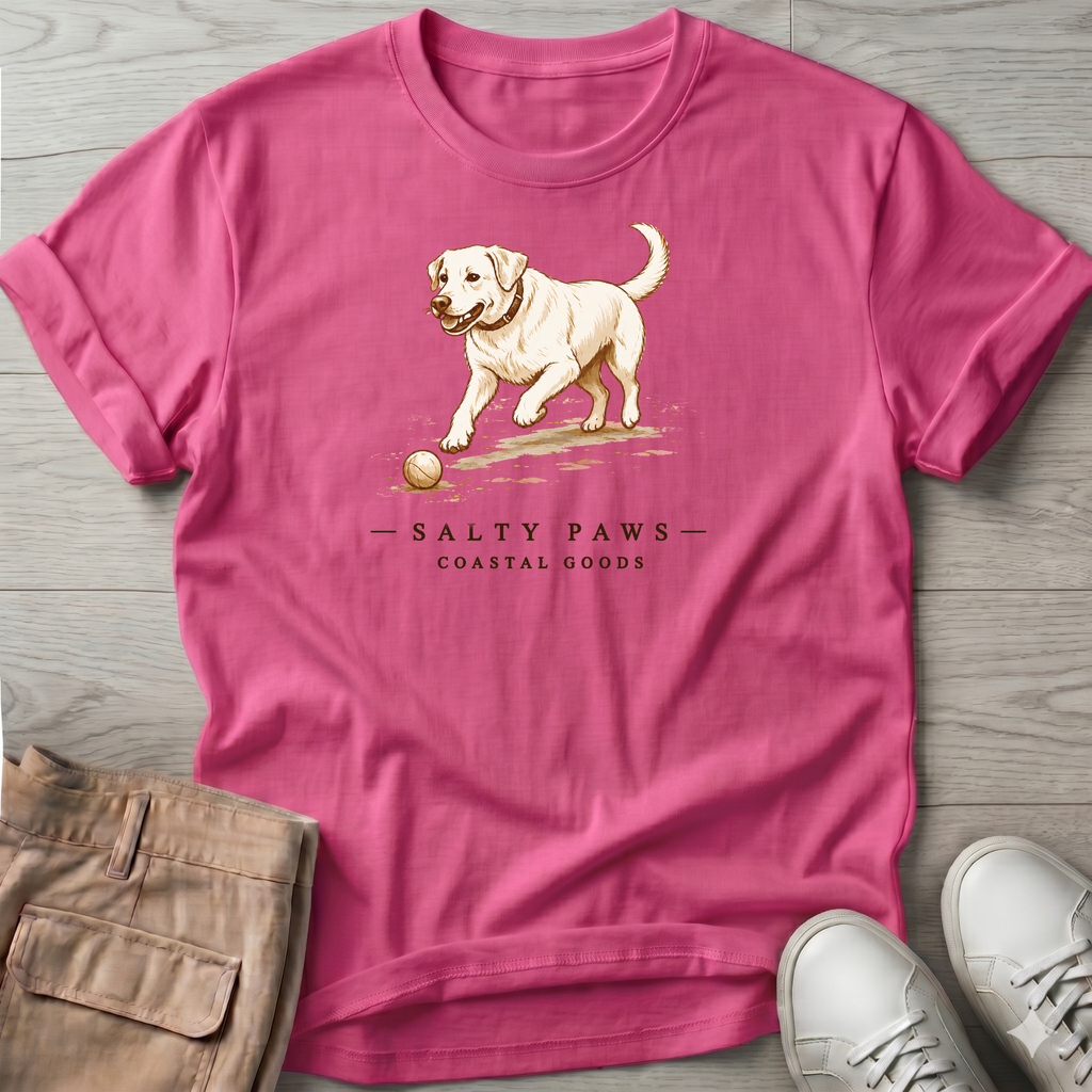 Yellow Lab Dog T-Shirt — Art Tee