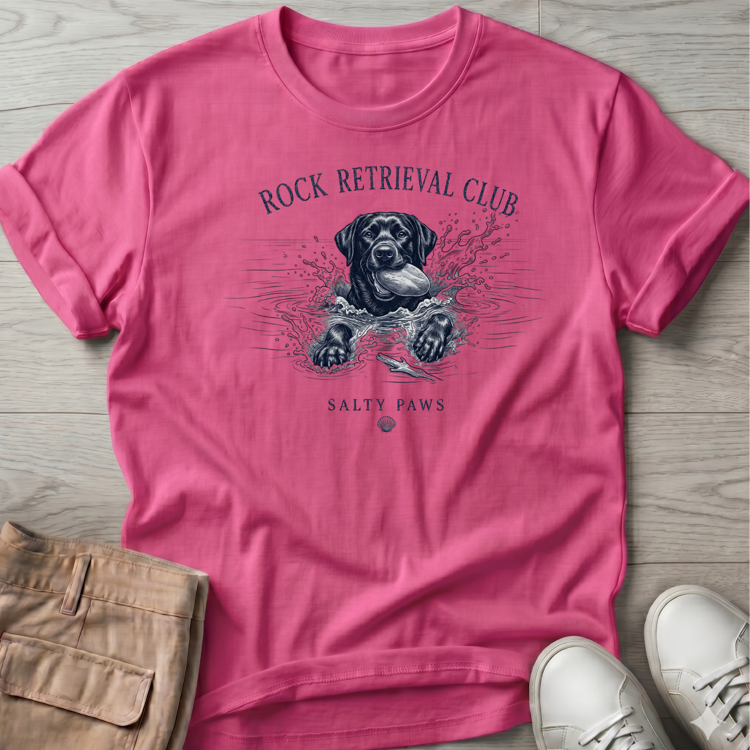 Rock Retriever Lab T-Shirt