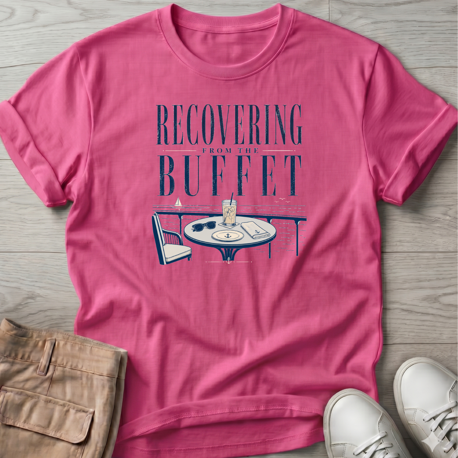 Recovering from Buffet Cruise T-Shirt