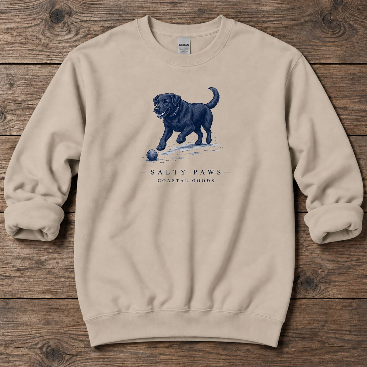 Black Lab Ball - Midweight Sweatshirt