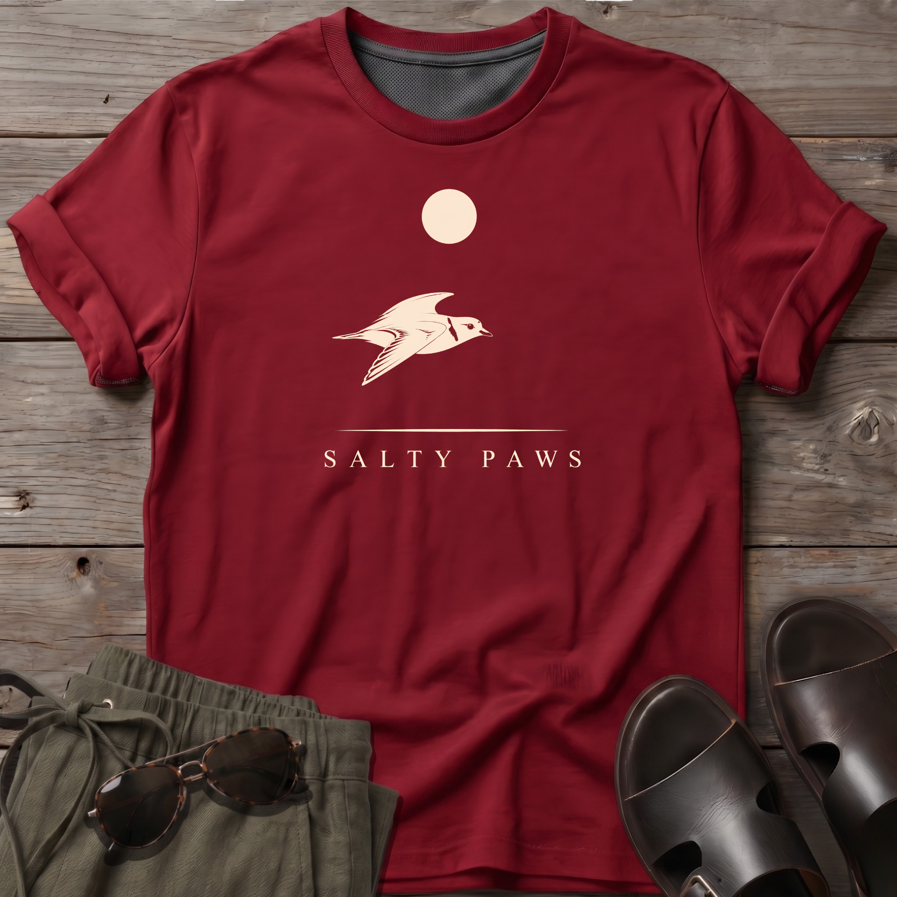 Piping Plover in Flight T-Shirt