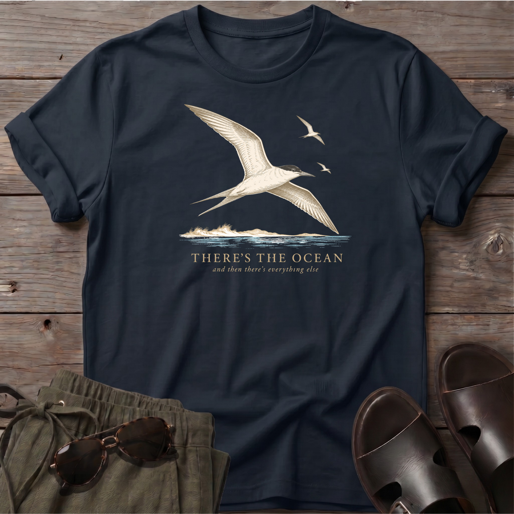 Ocean Everything Else Tern Bird Tee