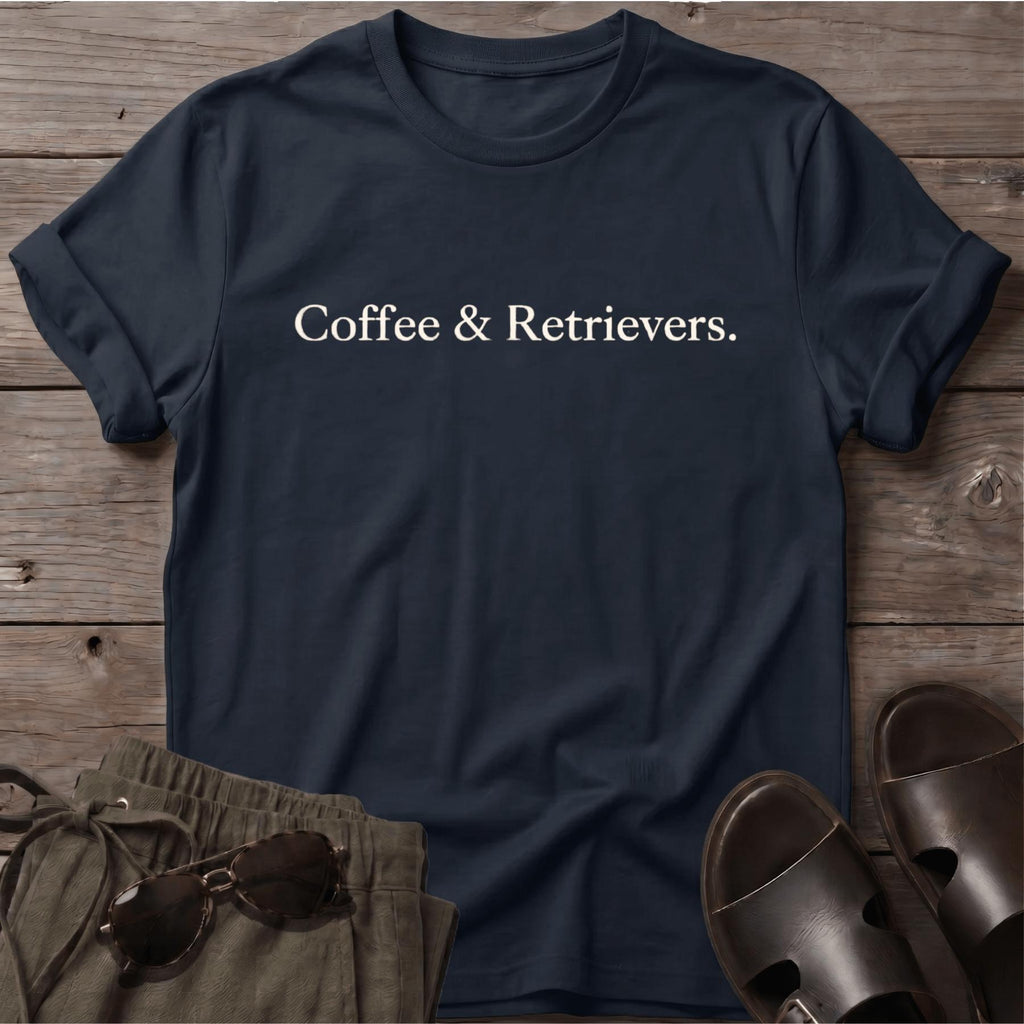 Coffee & Retrievers T-Shirt Vacation