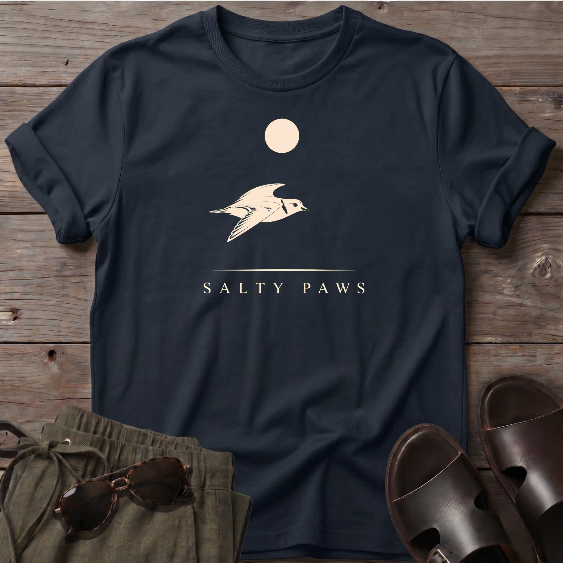 Piping Plover in Flight T-Shirt