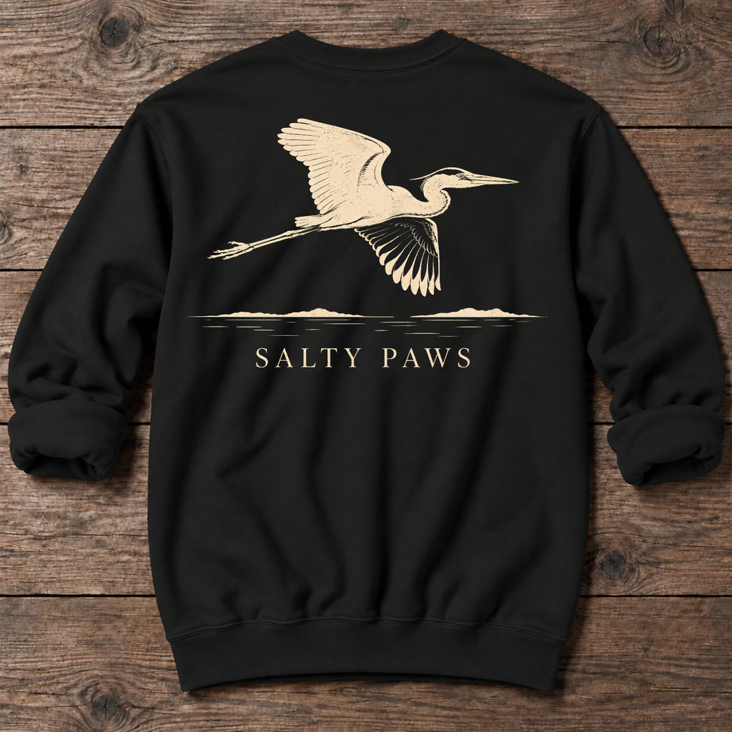 Great Heron Flight - Midweight Sweatshirt