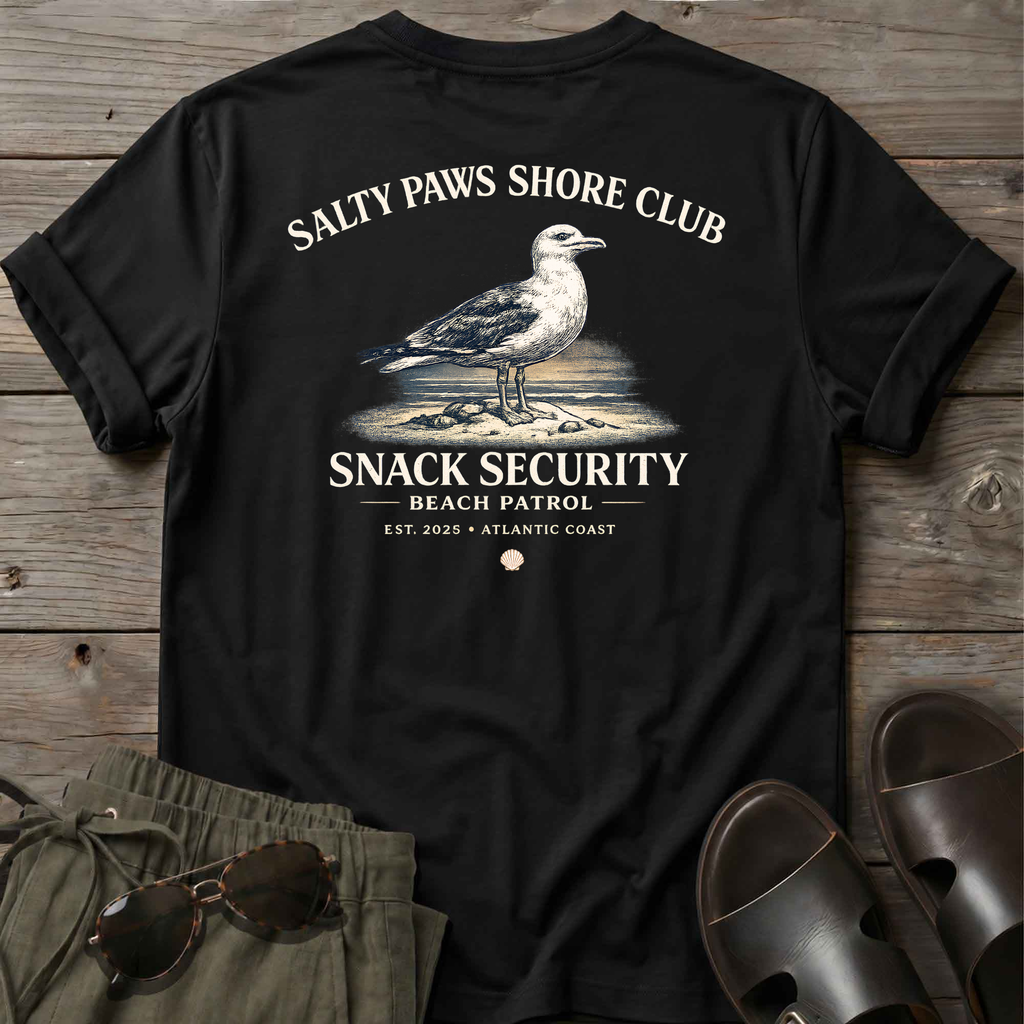 SP Snack Gull Back Design T-Shirt