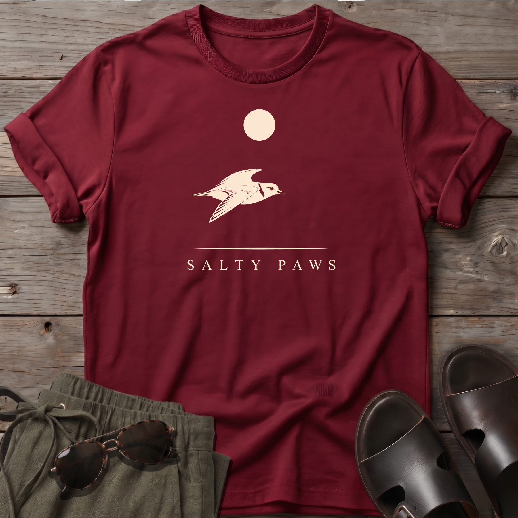 Piping Plover in Flight T-Shirt