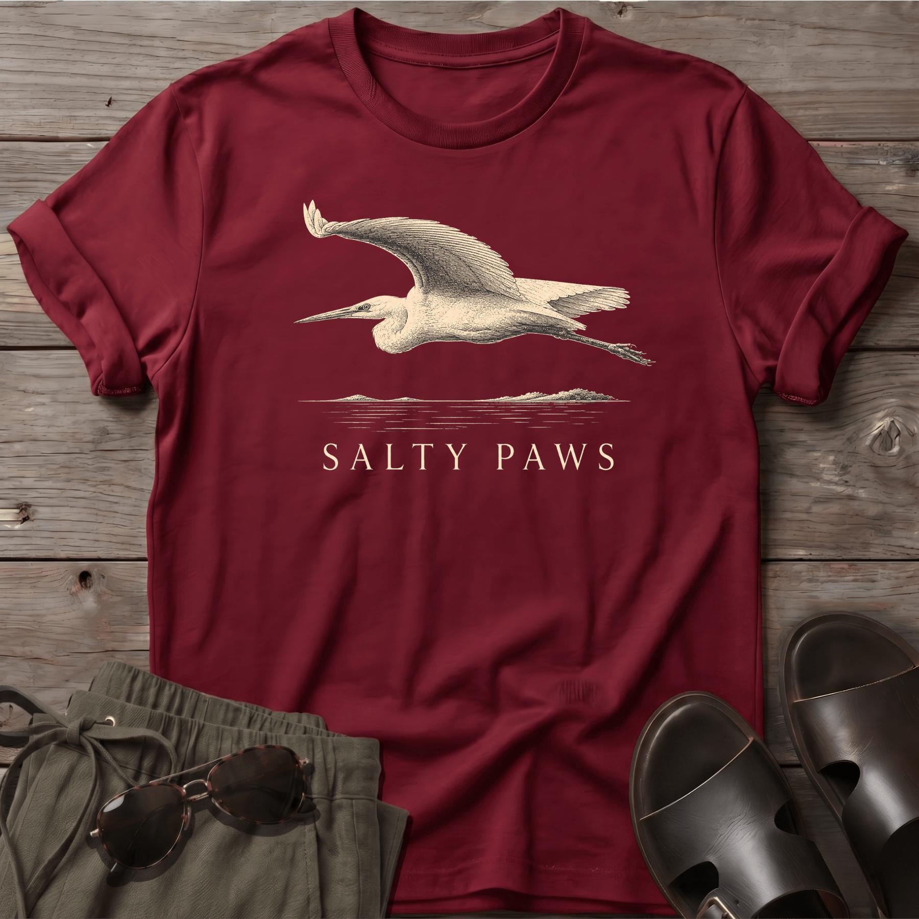 Great Egret Flight T-shirt