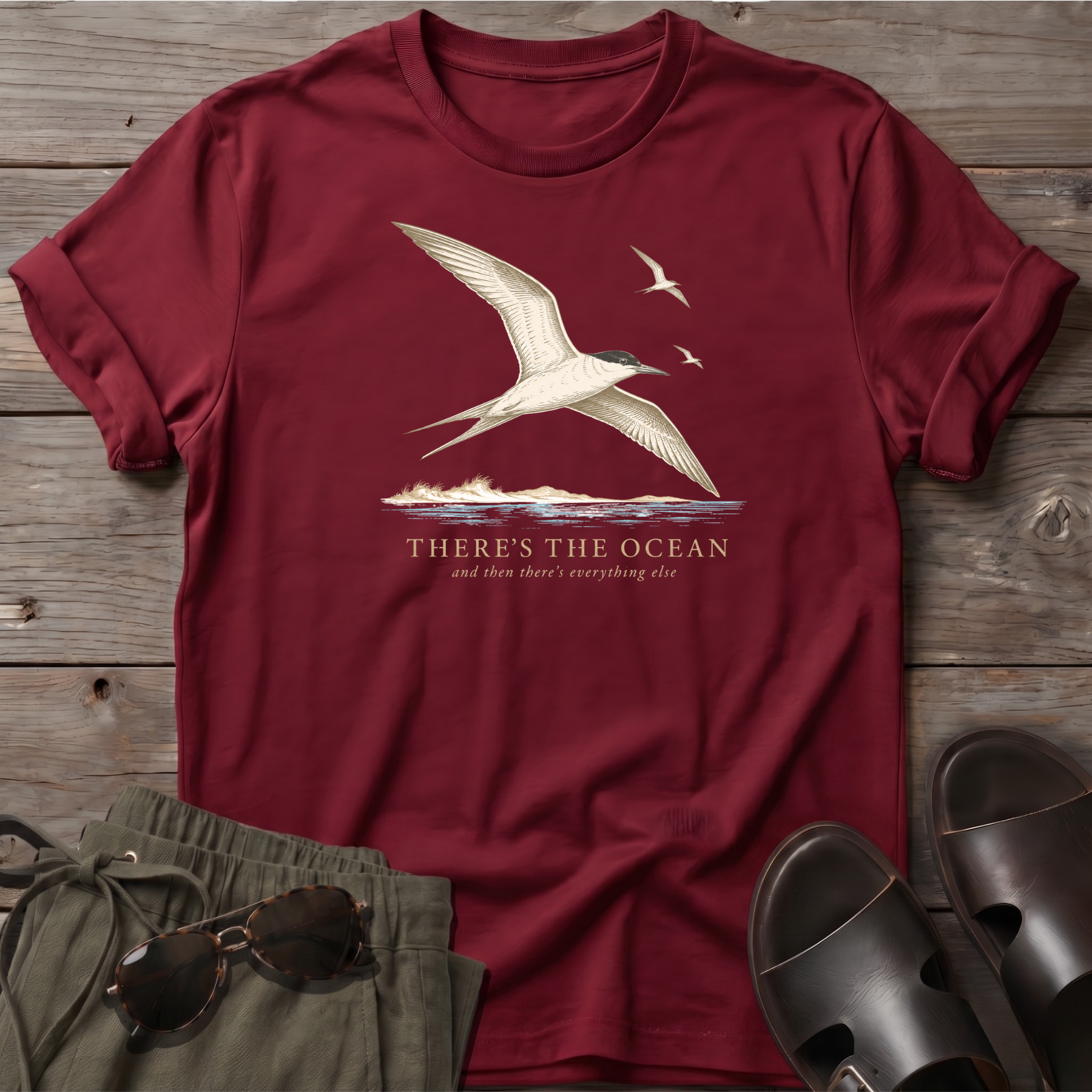 Ocean Everything Else Tern Bird Tee
