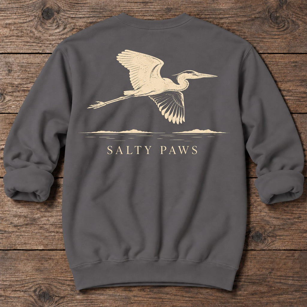 Great Heron Flight - Midweight Sweatshirt