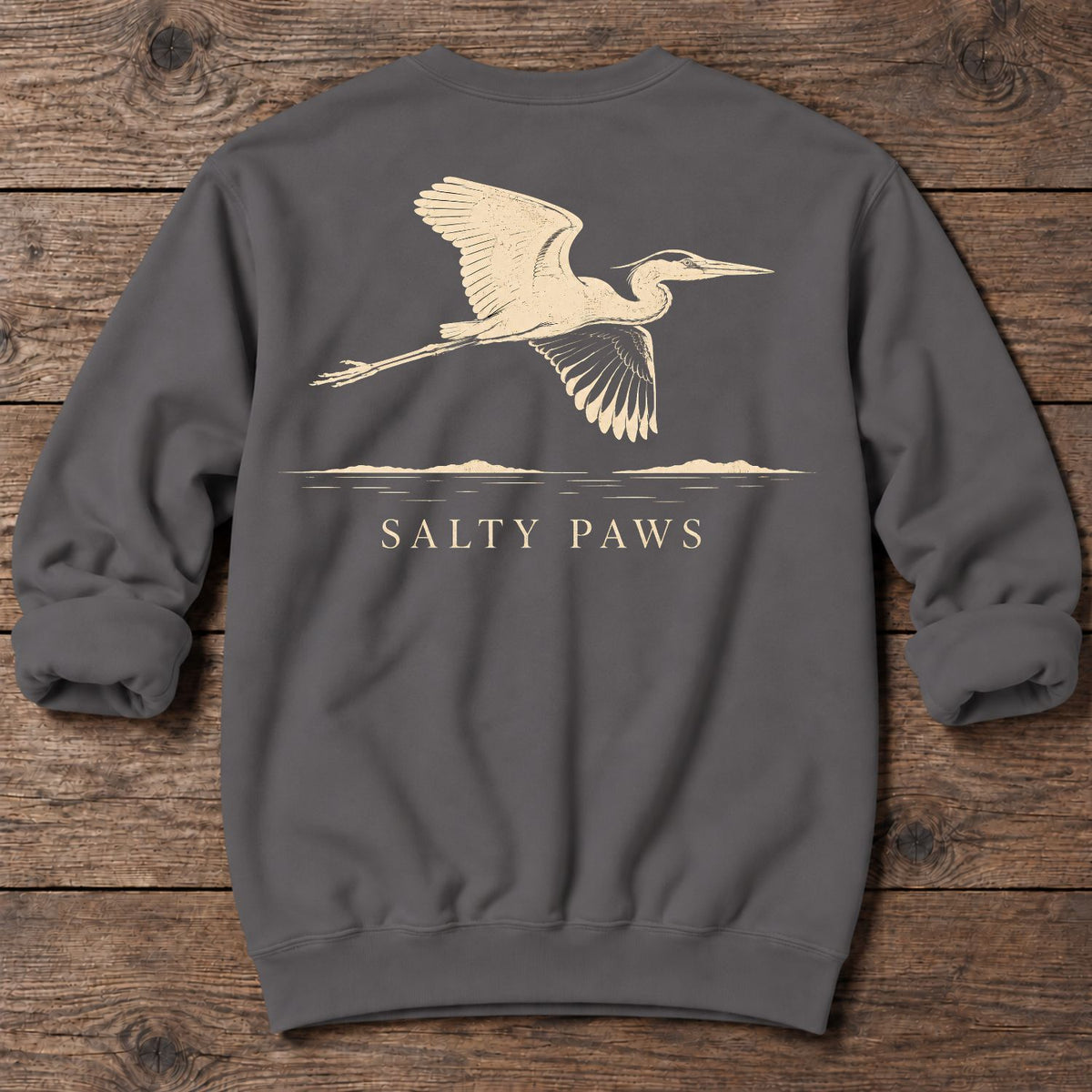 Great Heron Flight - Midweight Sweatshirt