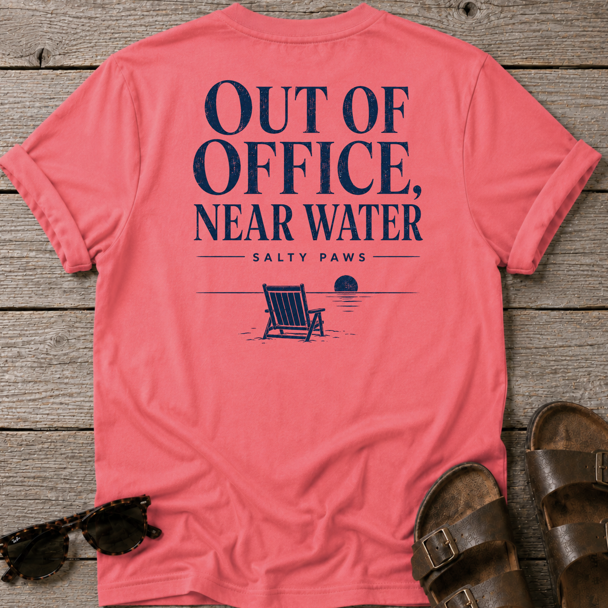 Out of Office BACK DESIGN T-Shirt