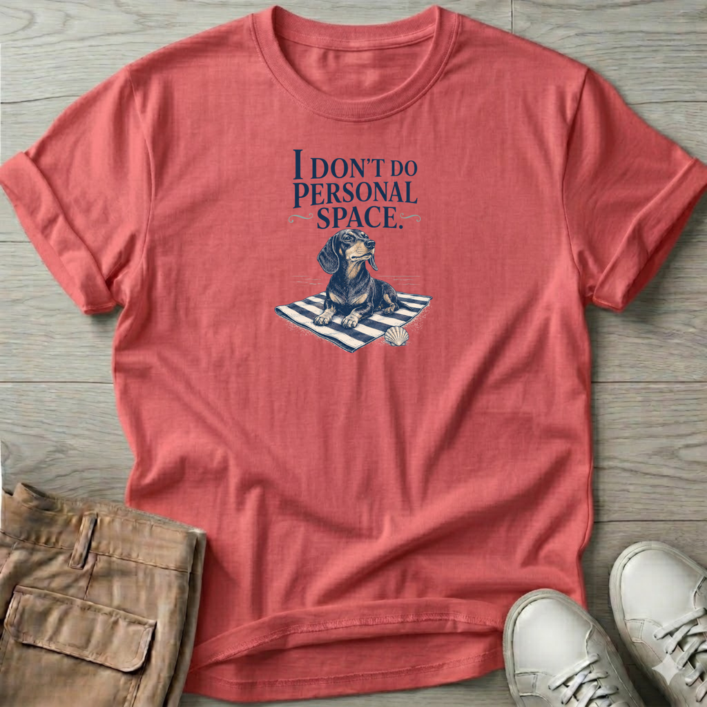 I don't do space dachshund T-Shirt