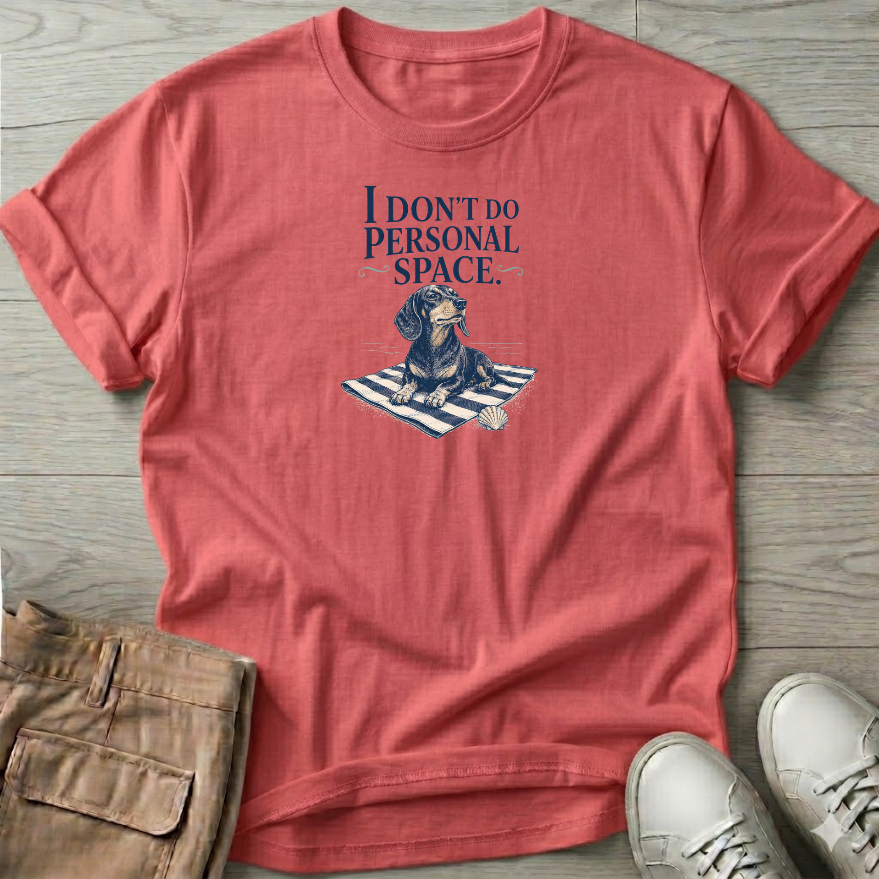 I don't do space dachshund T-Shirt