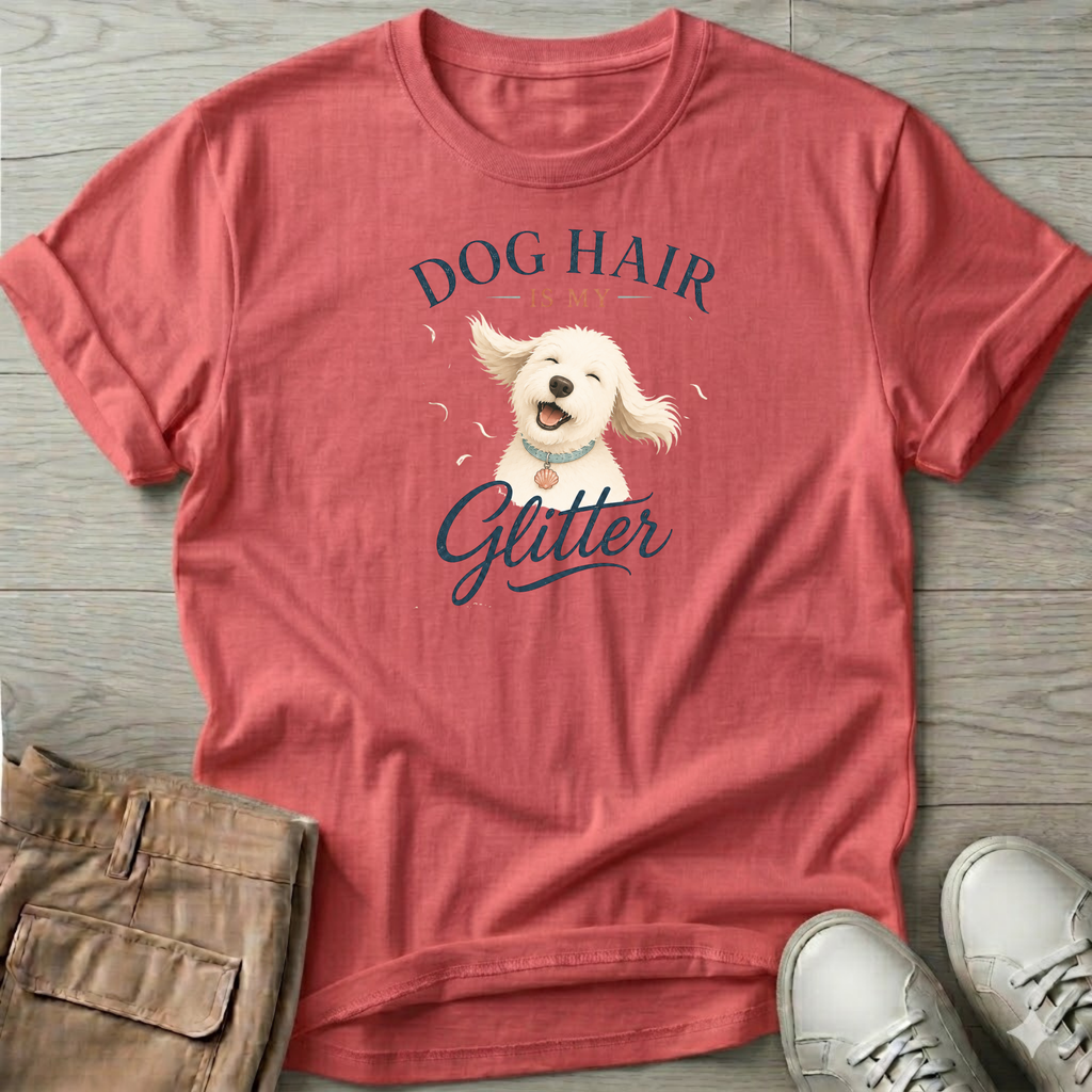 Dog Hair is my Glitter T-Shirt