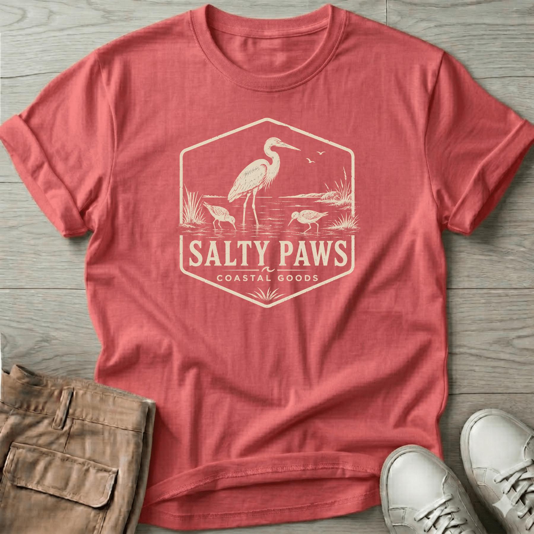 SP Egret Shorebird Shorebirds T-Shirt