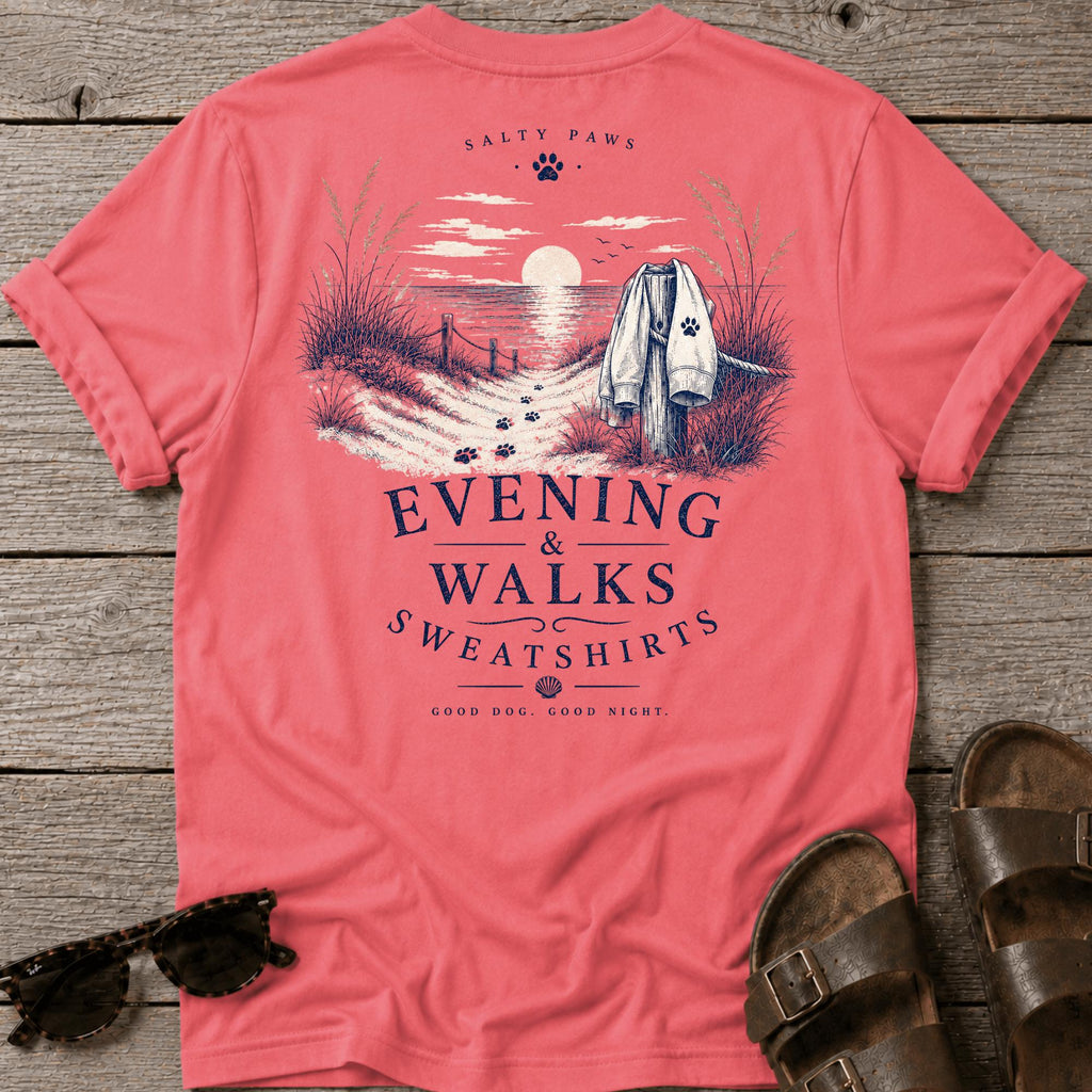 Evening Walks & Sweatshirts BACK DESIGN