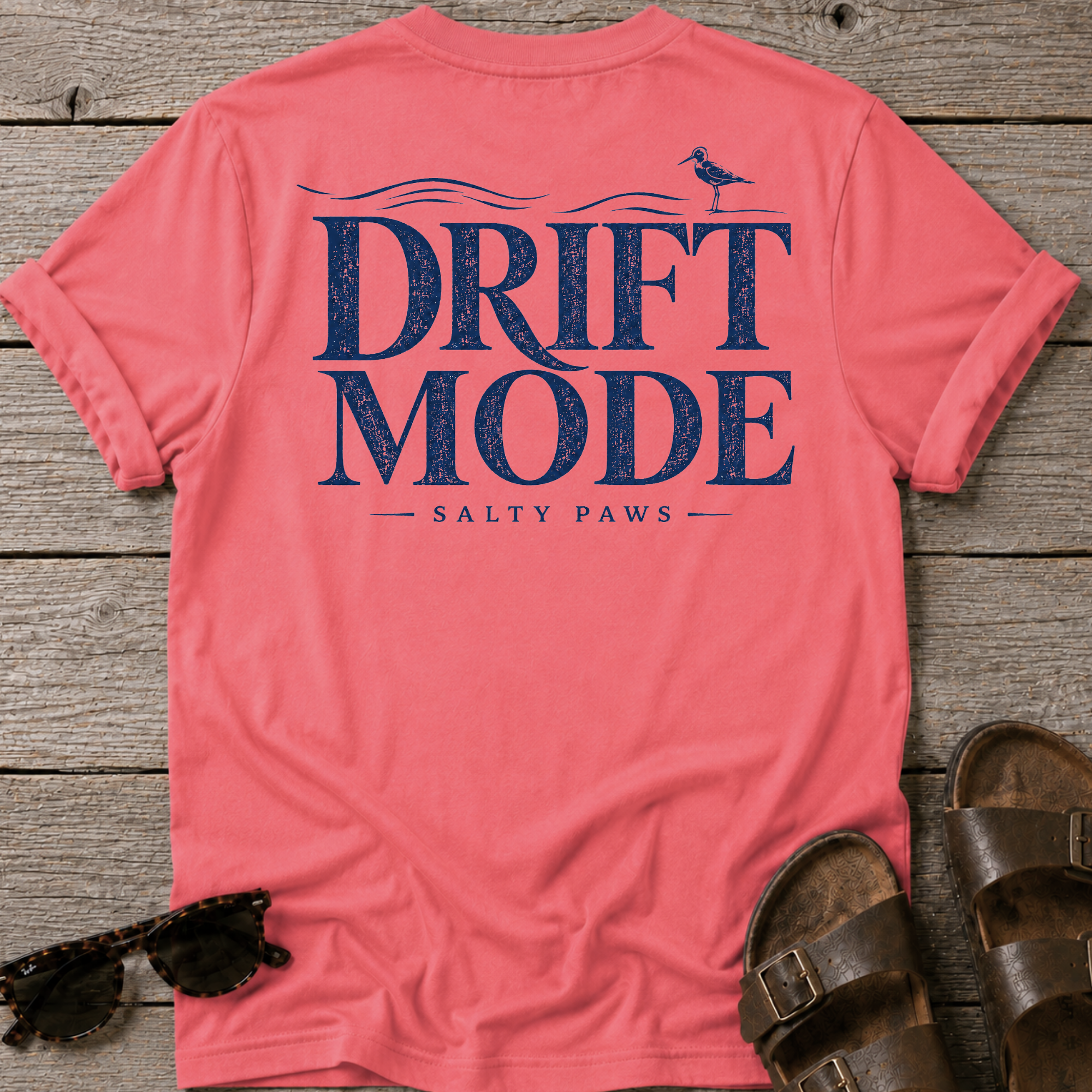 Drift Mode bird BACK DESIGN T-Shirt