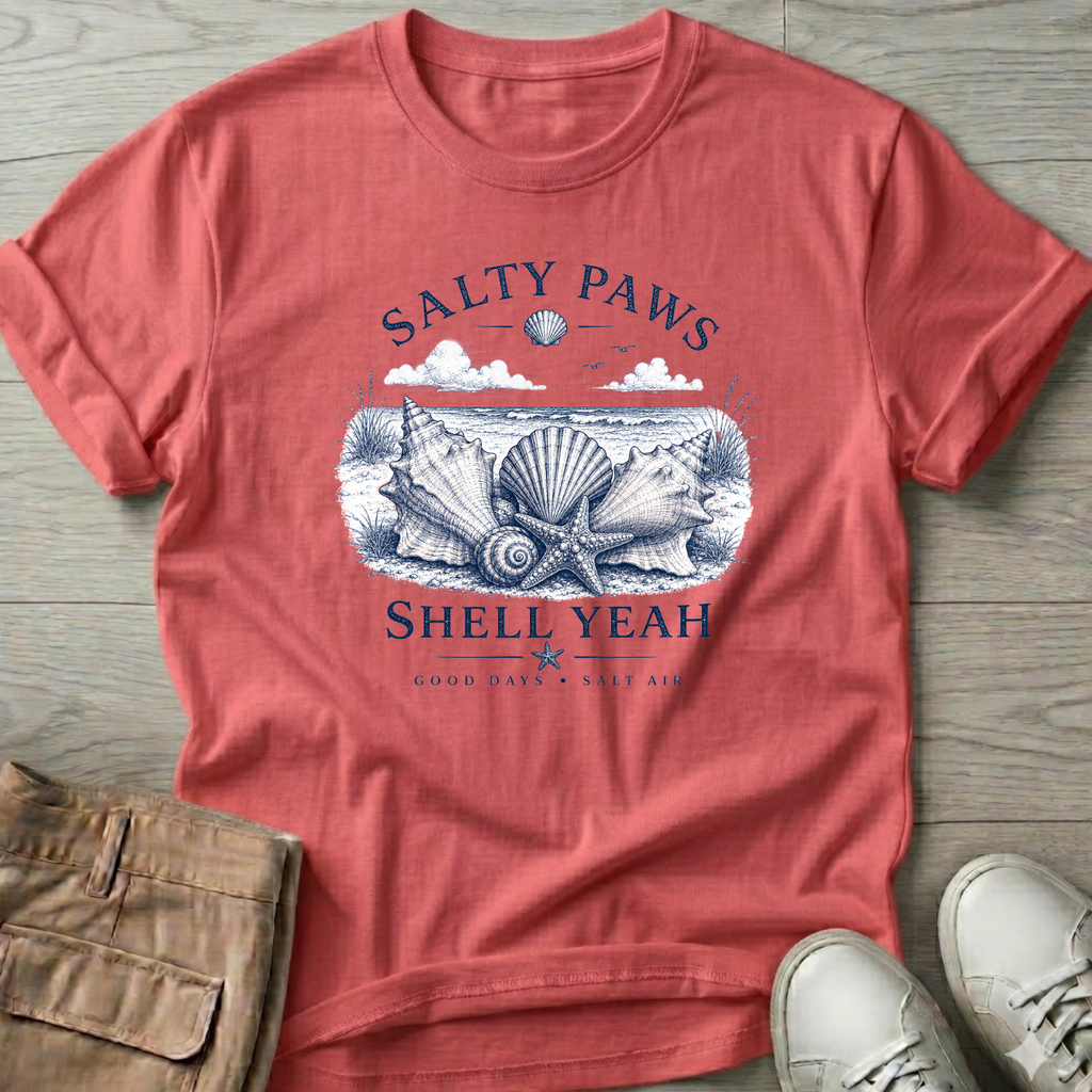 Shell Yeah - Seashells T-Shirt