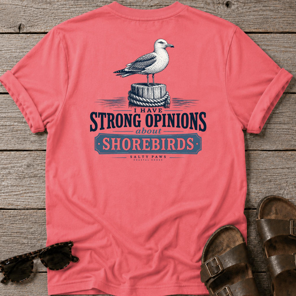 Gull Strong Opinions T-shirt BACK DESIGN