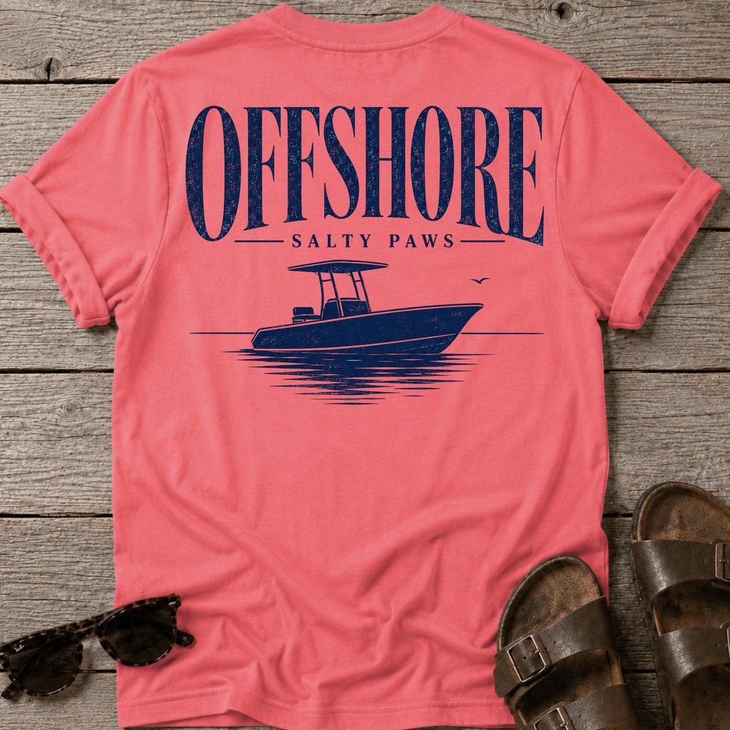 Offshore Boat BACK DESIGN T-Shirt