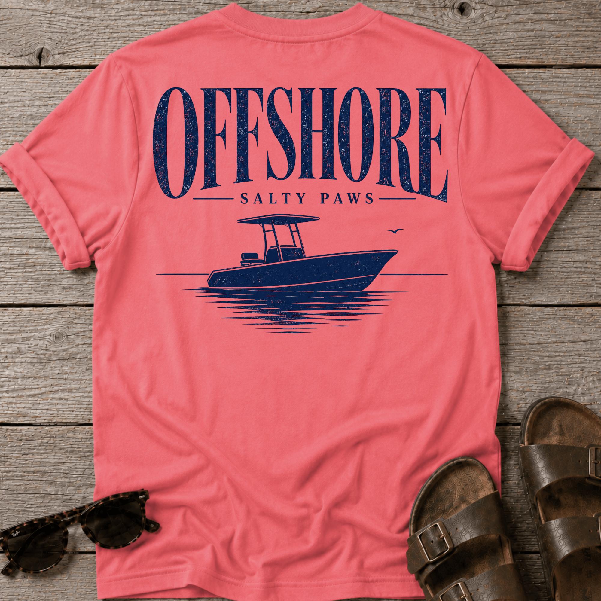 Offshore Boat BACK DESIGN T-Shirt