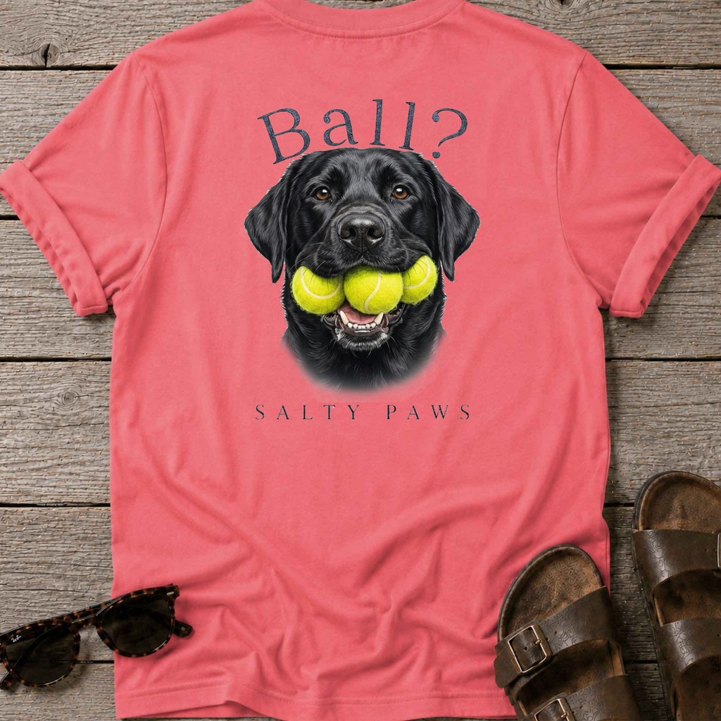Ball? Black Lab T-Shirt