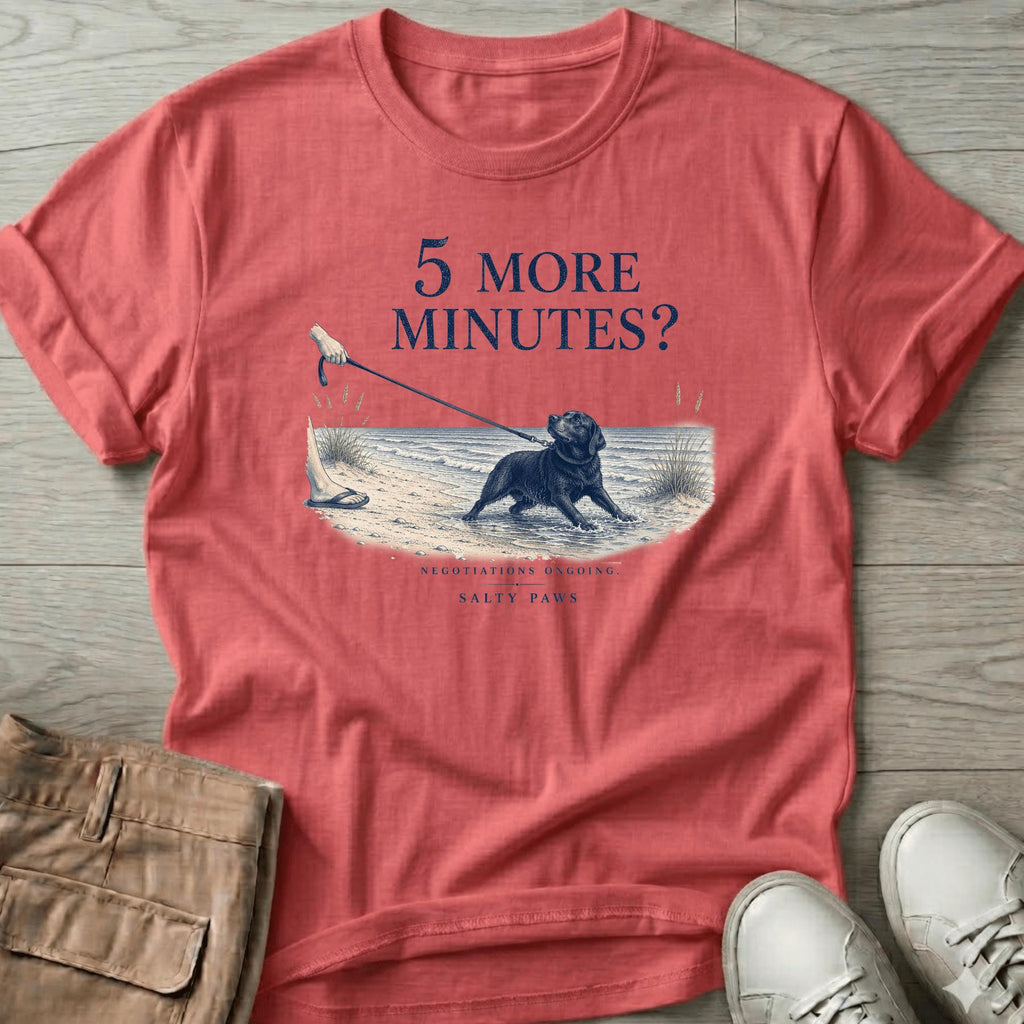 5 More Minutes? Labrador T-Shirt