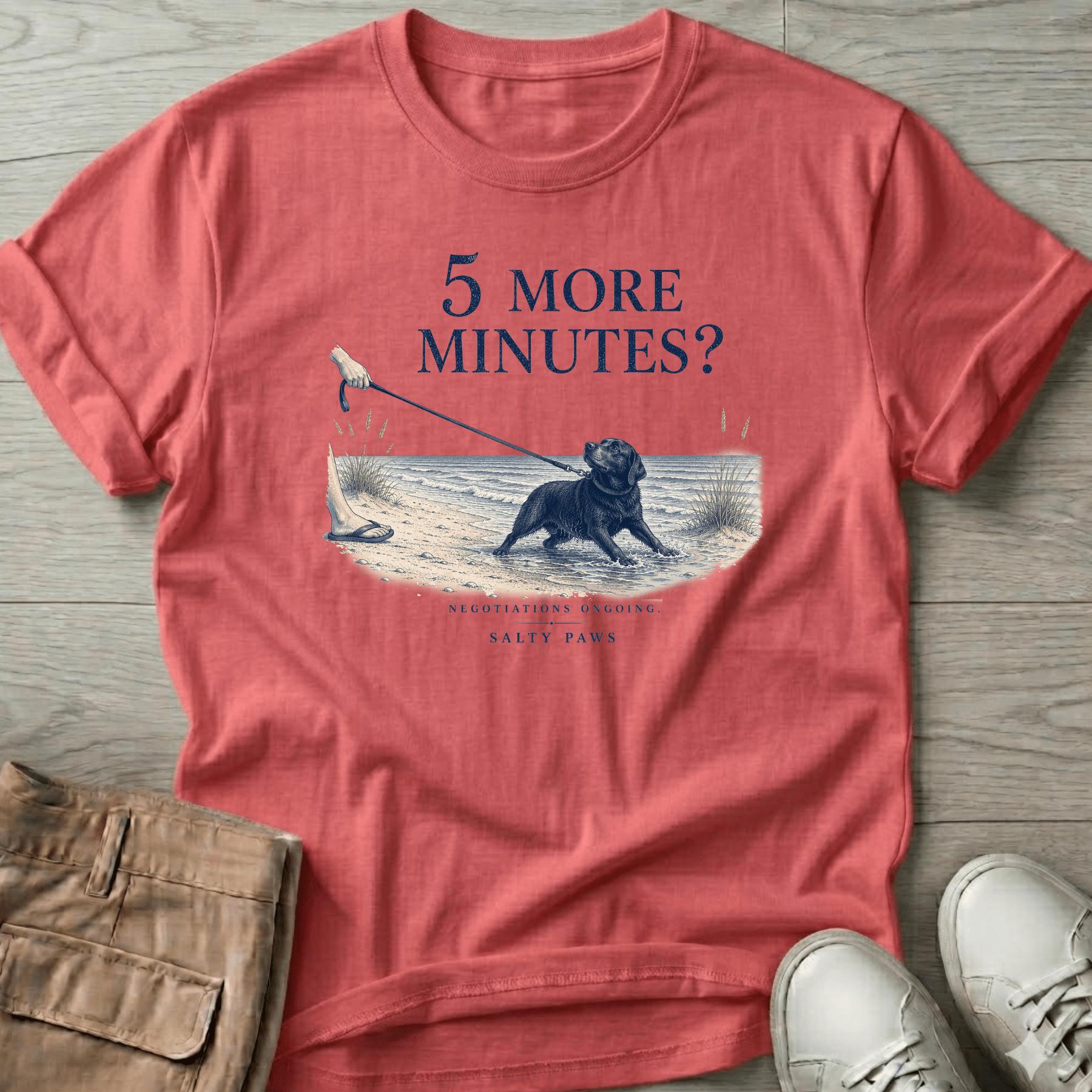 5 More Minutes? Labrador T-Shirt