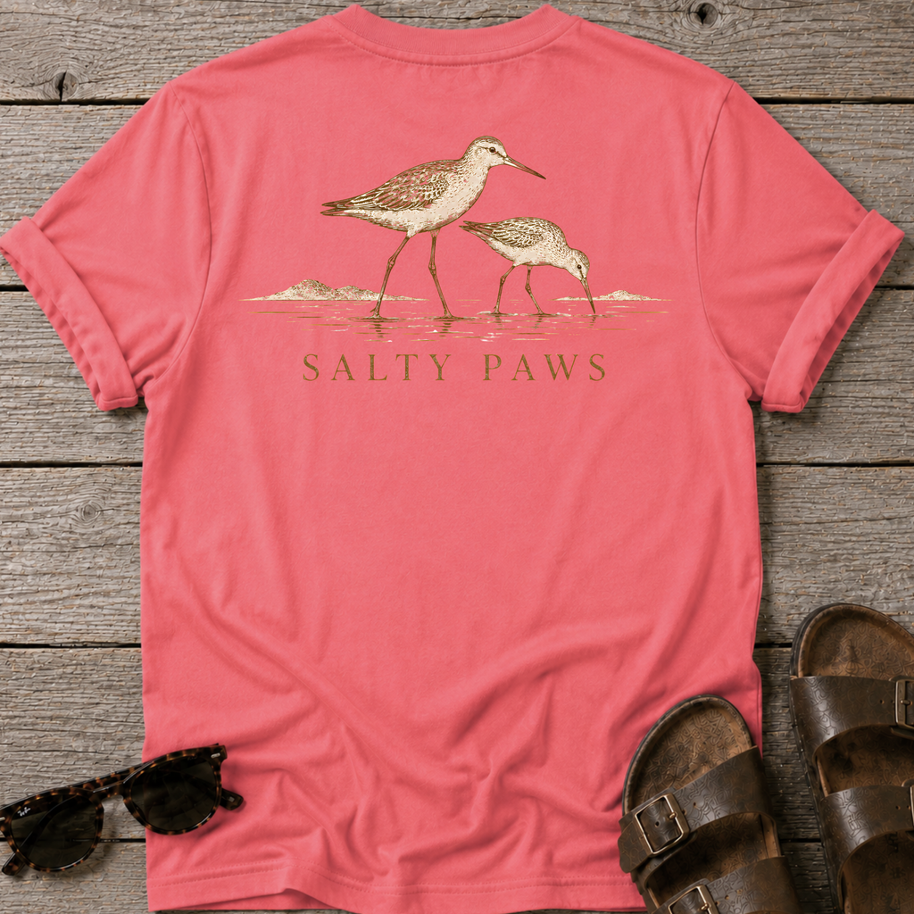2 Sandpipers BACK DESIGN T-Shirt