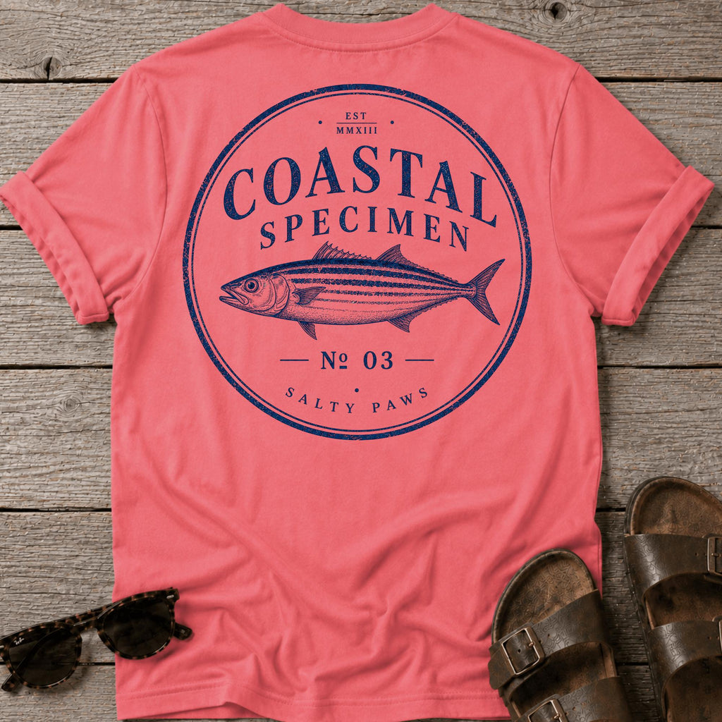 Coastal Specimen fish BACK DESIGN T-Shirt