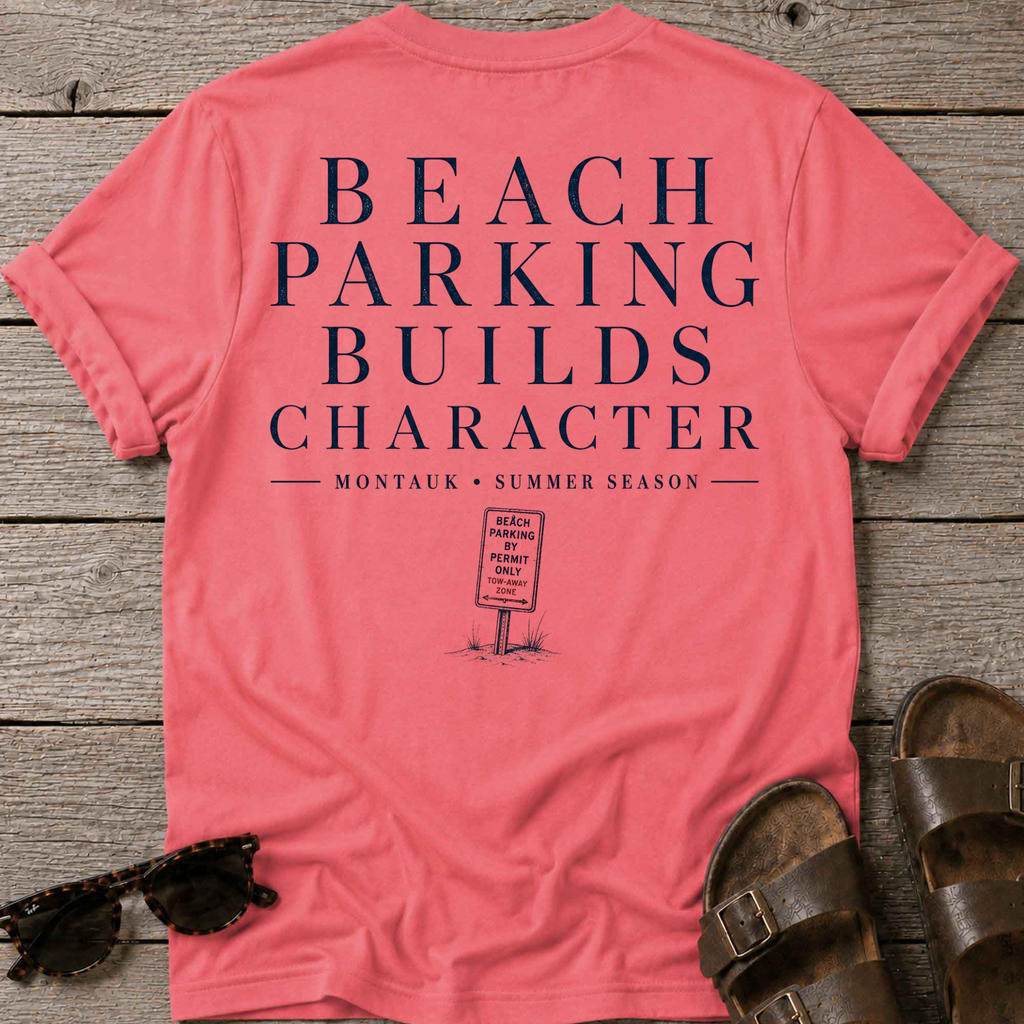 Beach Parking Montauk T-Shirt