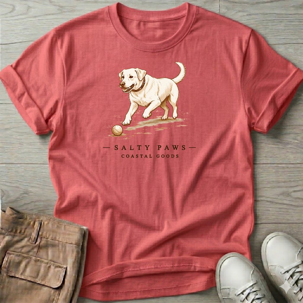 Yellow Lab Dog T-Shirt — Art Tee