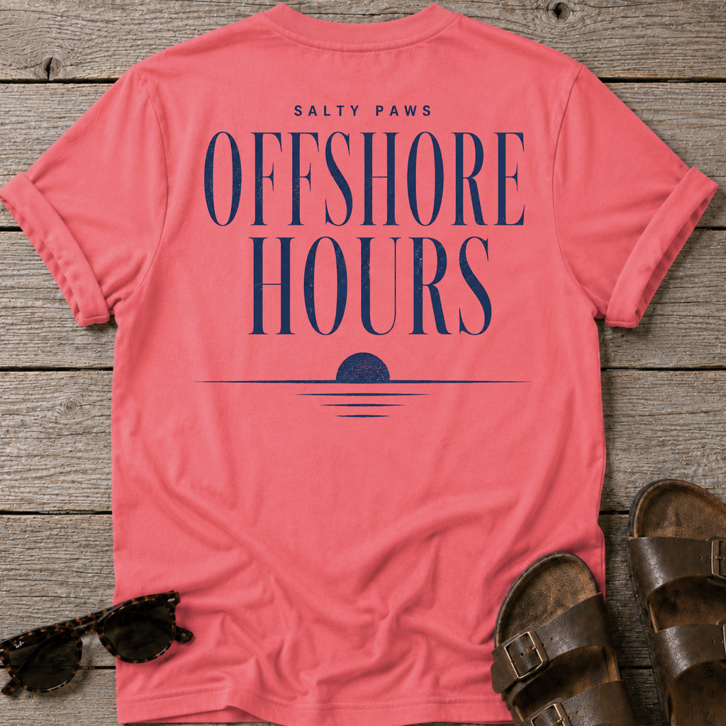 Offshore Hours BACK DESIGN T-Shirt