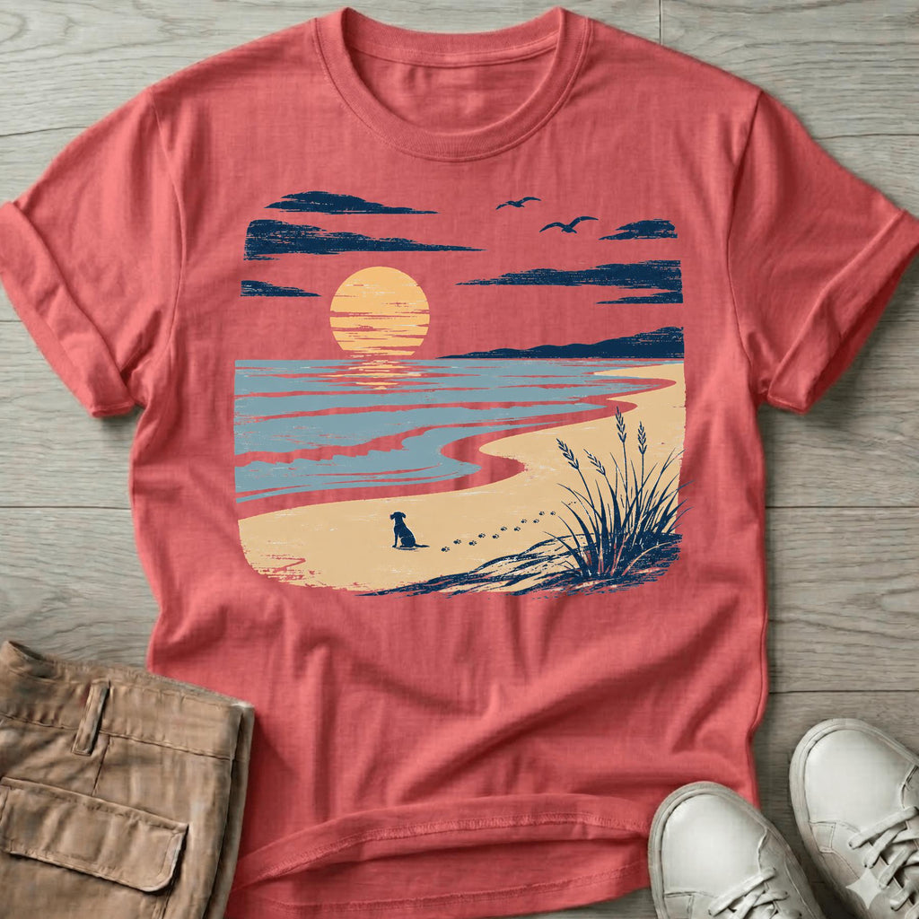 Coastal Sunset T-Shirt Vacation