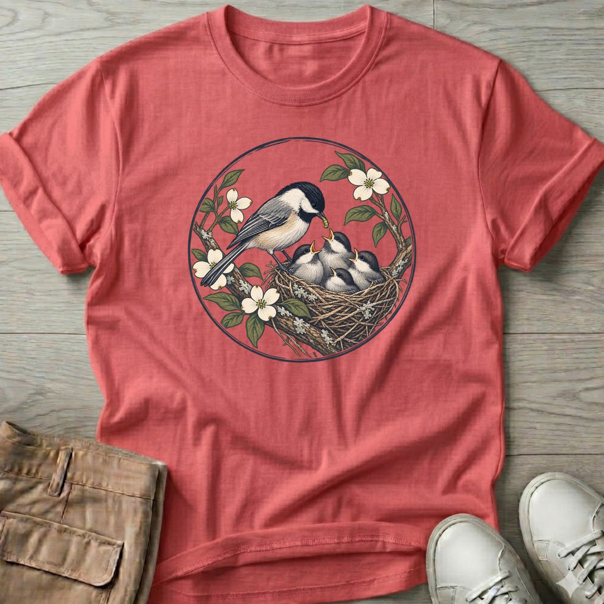 Chickadee & Chicks T-Shirt