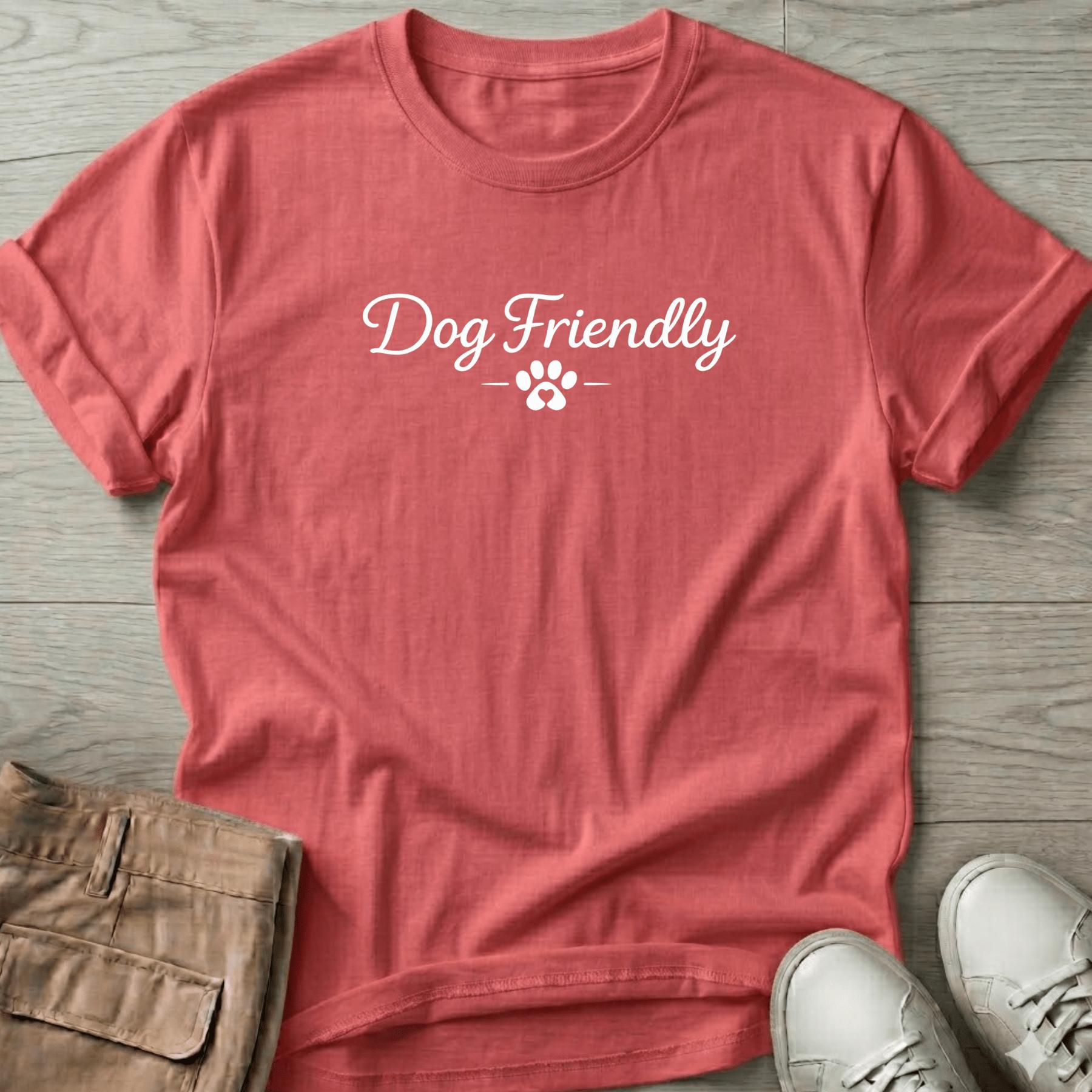 Dog Friendly (PAW) T-Shirt Vacation