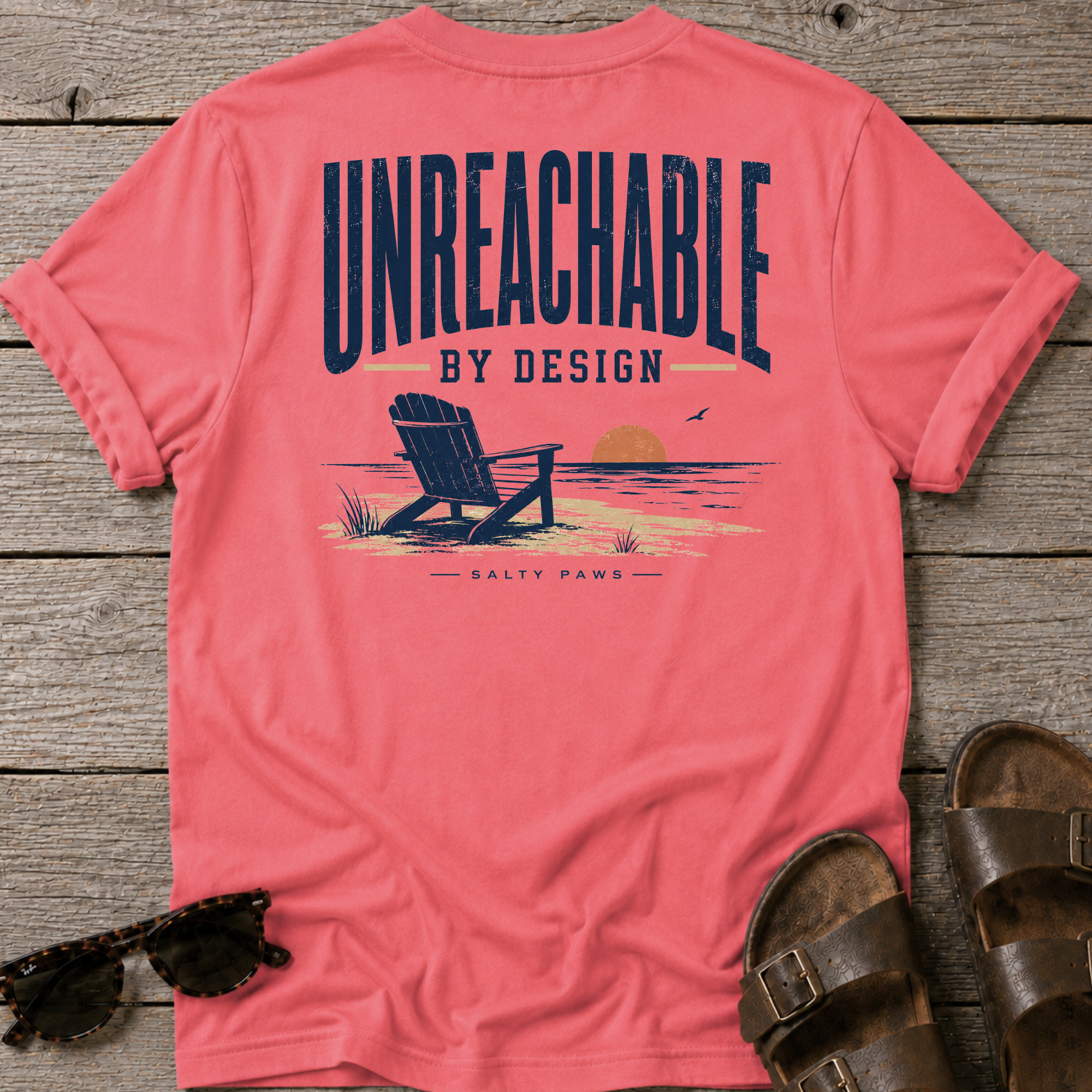 Unreachable BACK DESIGN T-Shirt — Art Tee