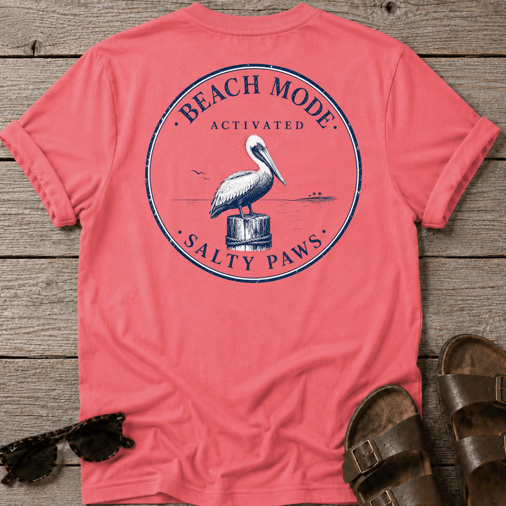 Beach Mode Activated Pelican BACK DESIGN