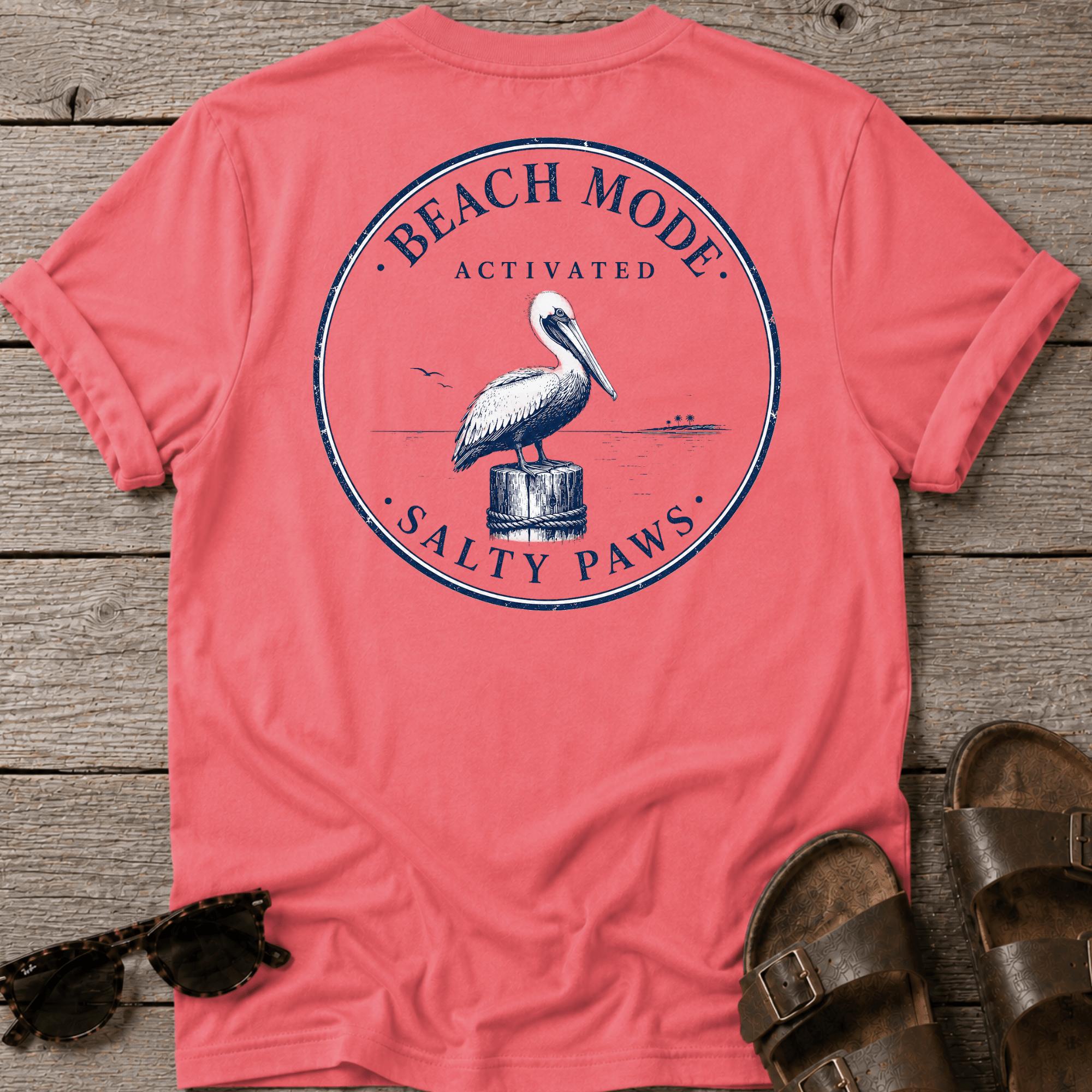 Beach Mode Activated Pelican BACK DESIGN