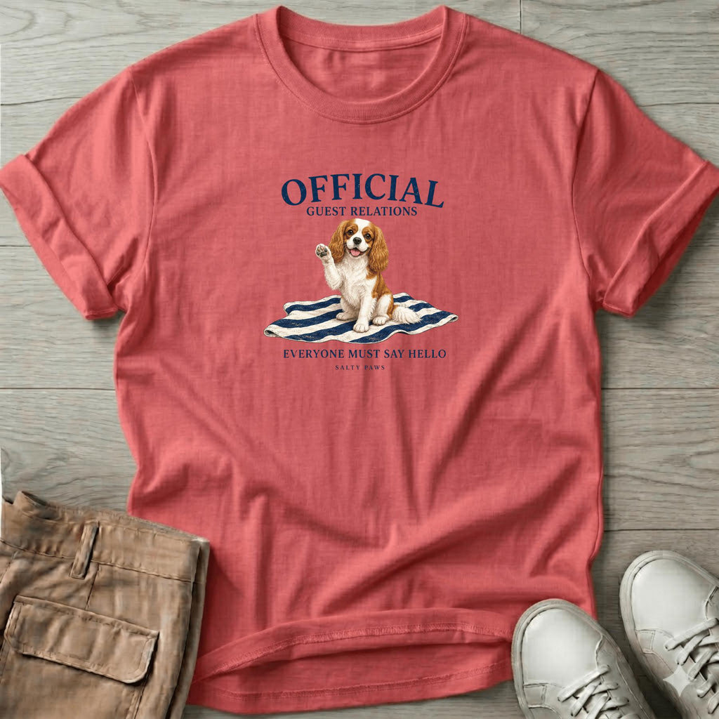 Cavalier King Charles Spaniel Greeter T-Shirt