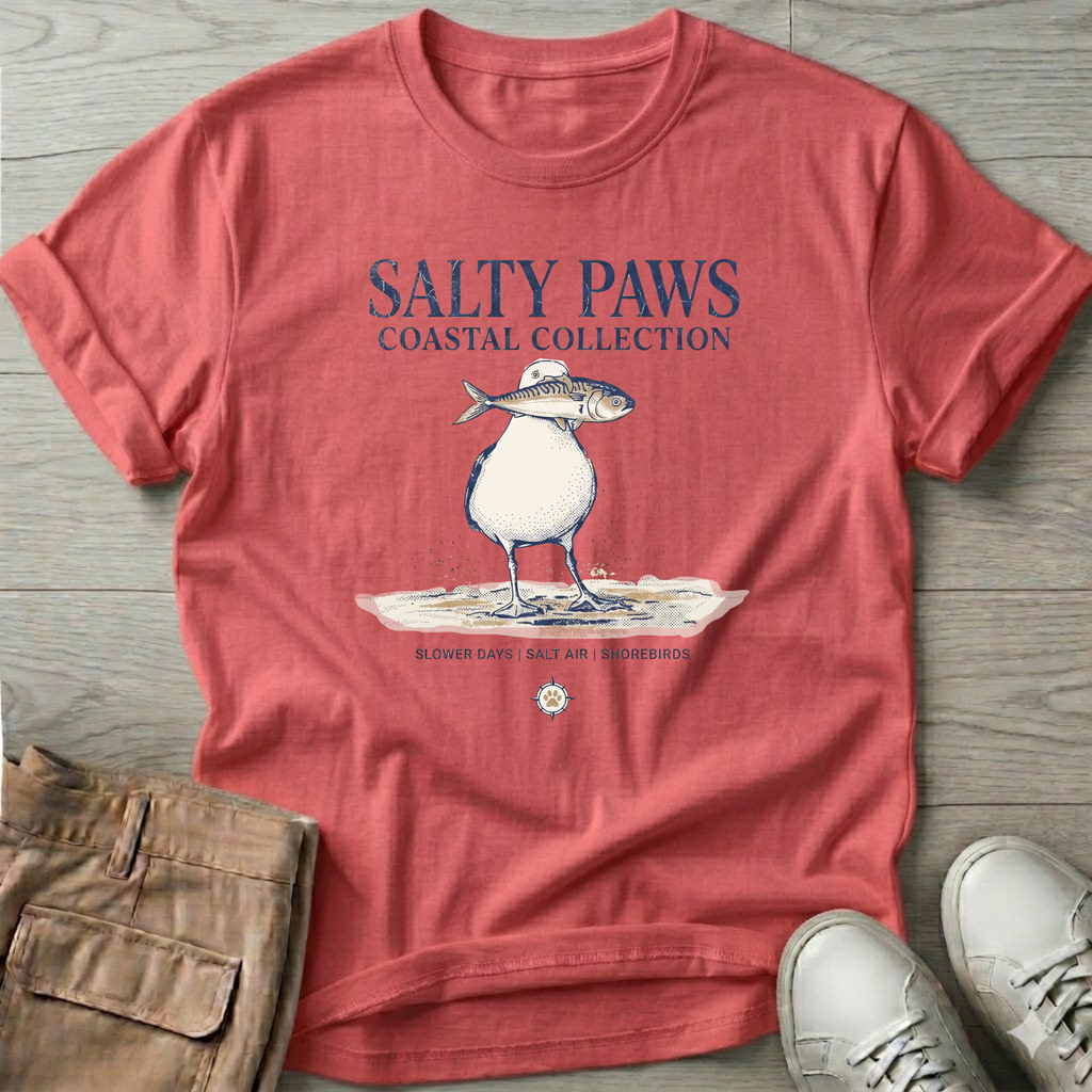 Sea Gull & Fish T-Shirt