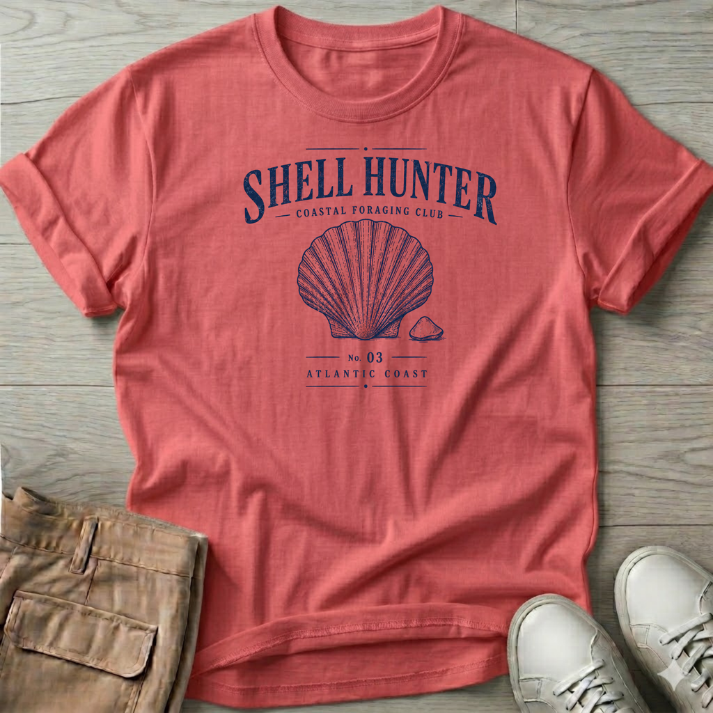 Shell Hunter Beach T-Shirt