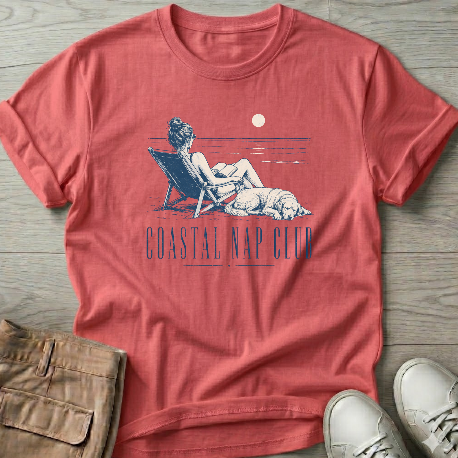 Coastal Nap Club Her T-Shirt