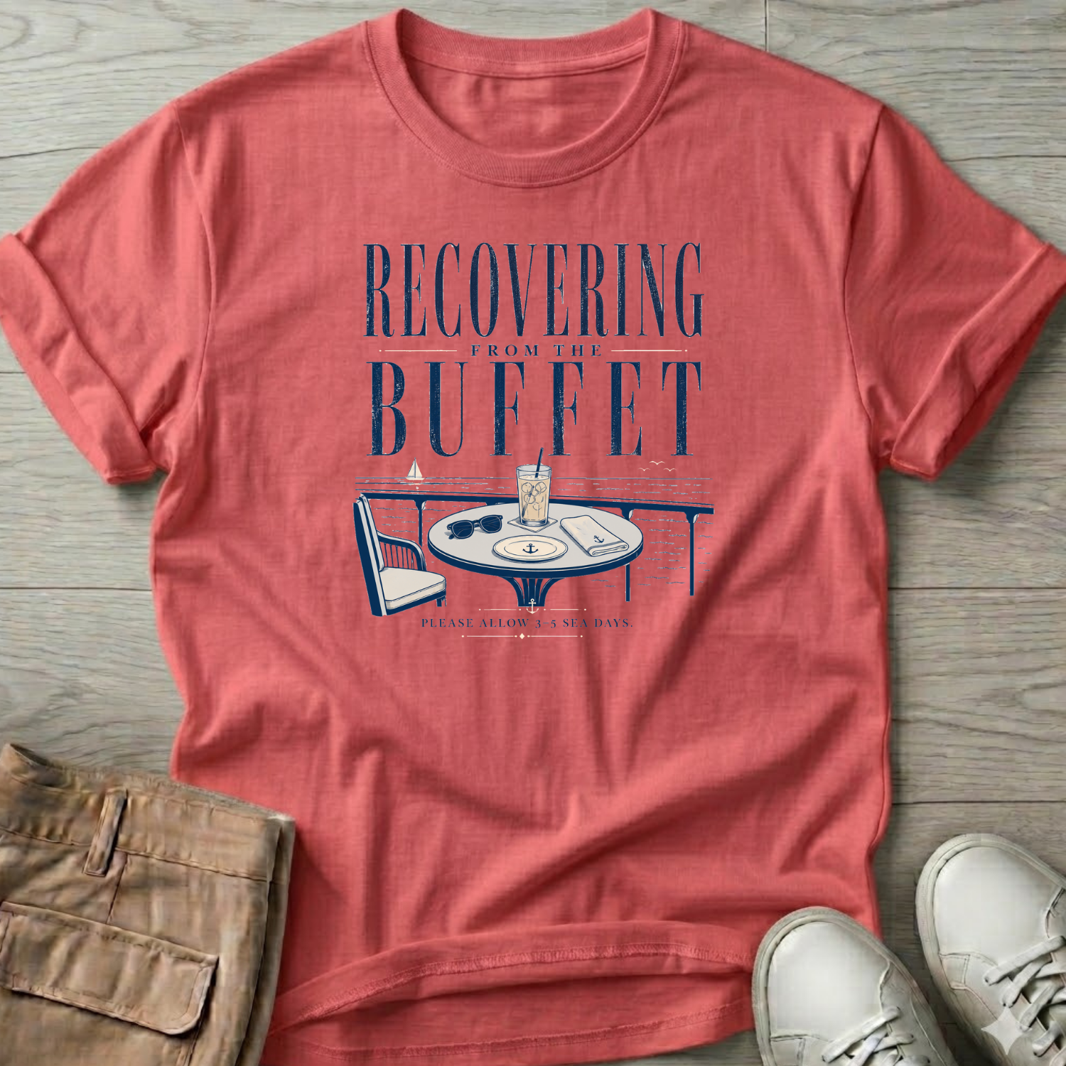 Recovering from Buffet Cruise T-Shirt