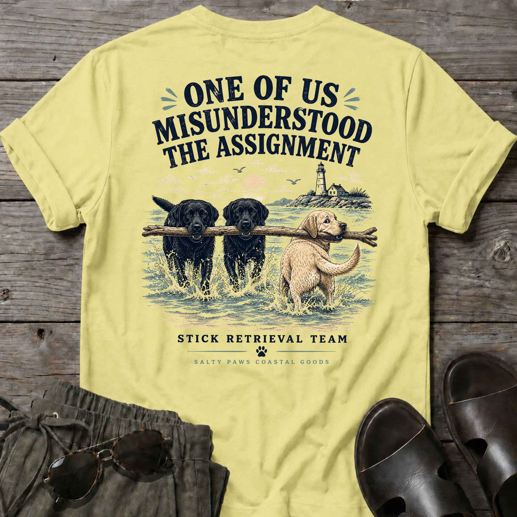 Misunderstood Assignment Labs Fetch T-Shirt