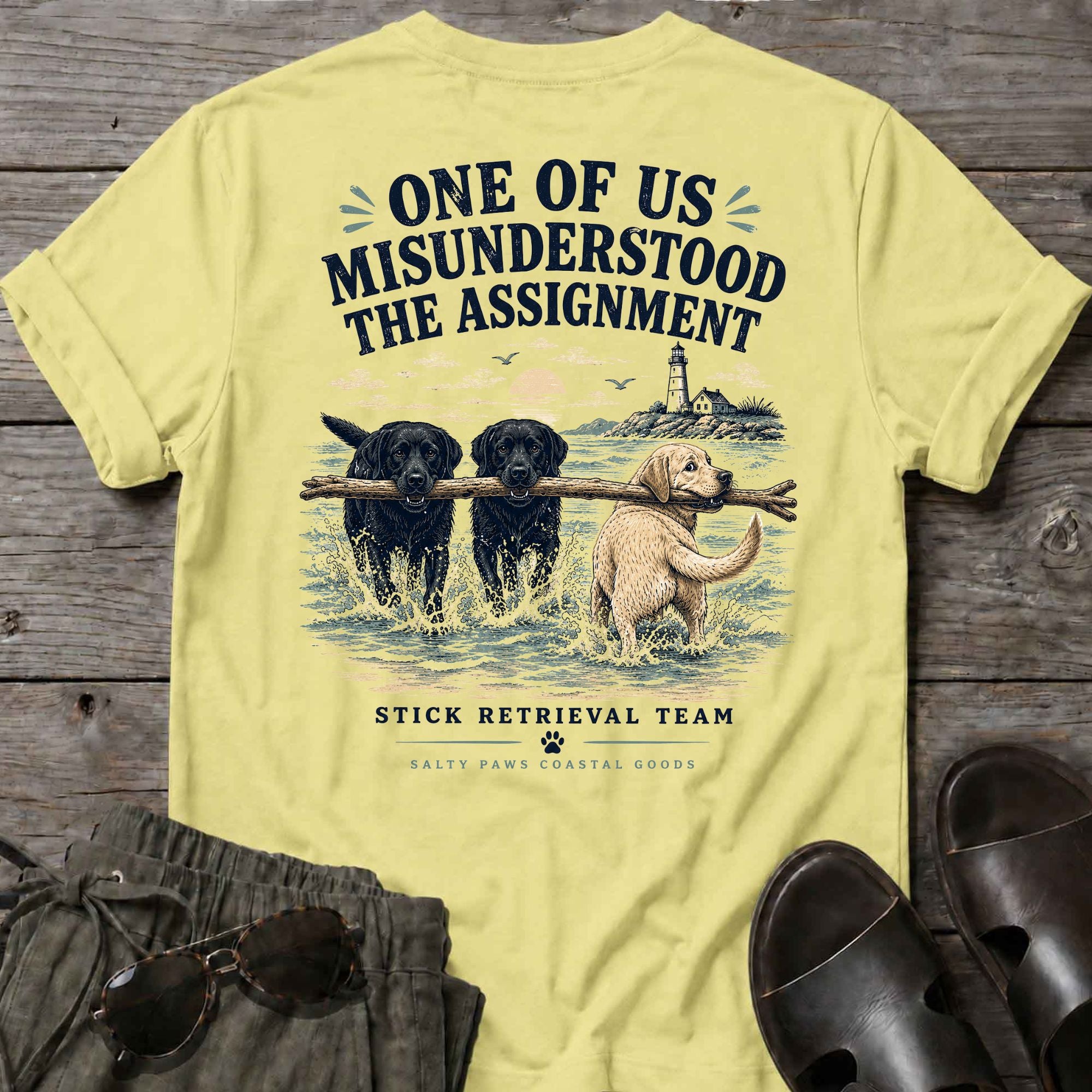 Misunderstood Assignment Labs Fetch T-Shirt